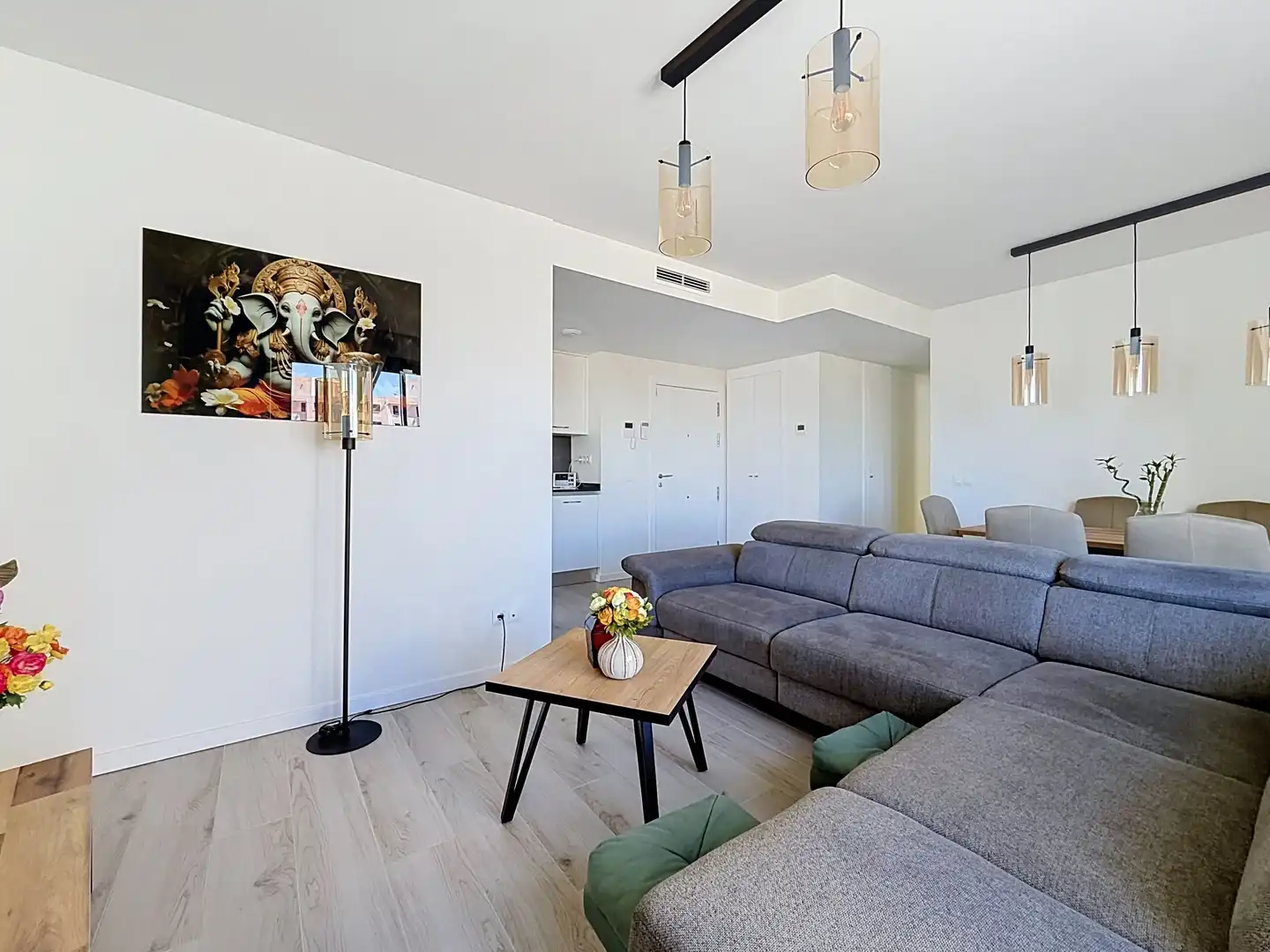 Living room of Flat for sale in Dénia  with Air Conditioner, Heating and Swimming Pool