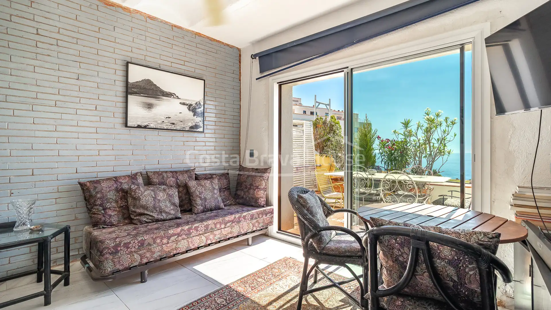 Sala de estar de Apartamento en venta en Begur con Aire acondicionado, Calefacción y Terraza