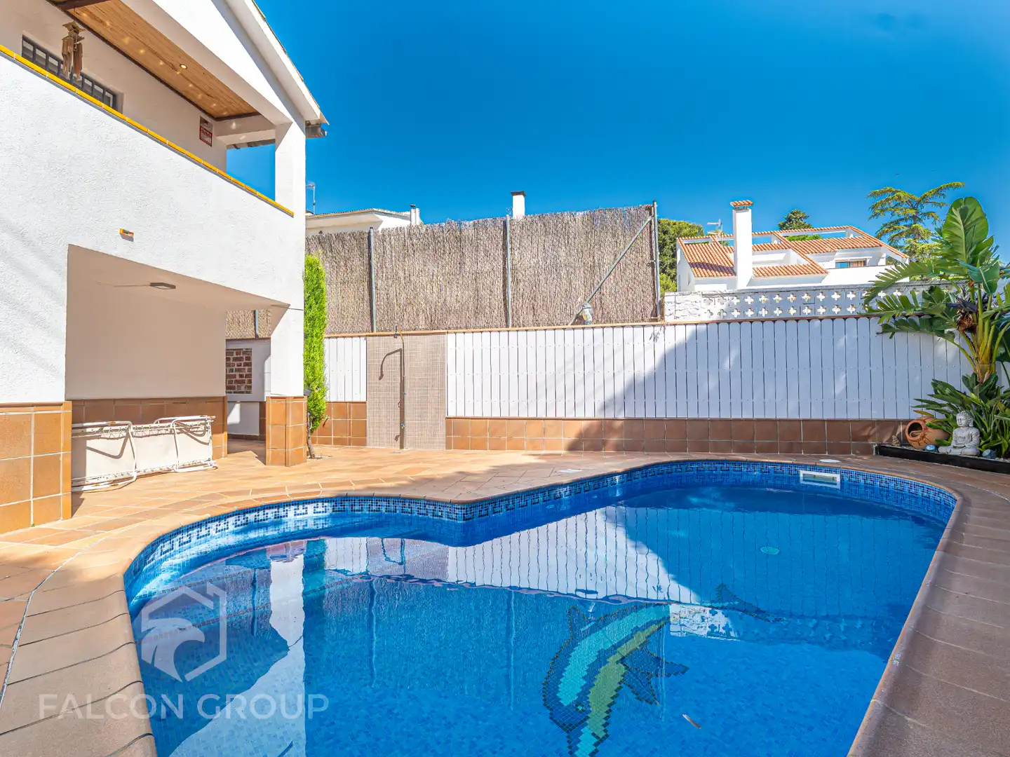 Piscina de Casa o xalet en venda en Calafell amb Jardí privat, Terrassa i Piscina