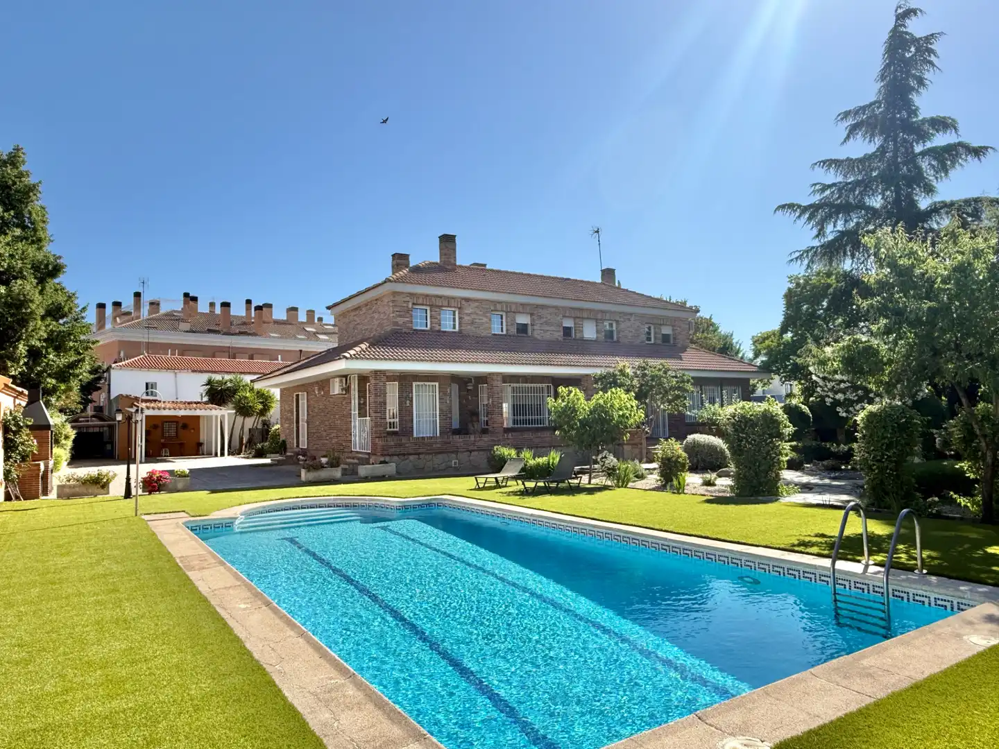Garden of Houses for sale in Griñón  with Air Conditioner, Heating and Private garden
