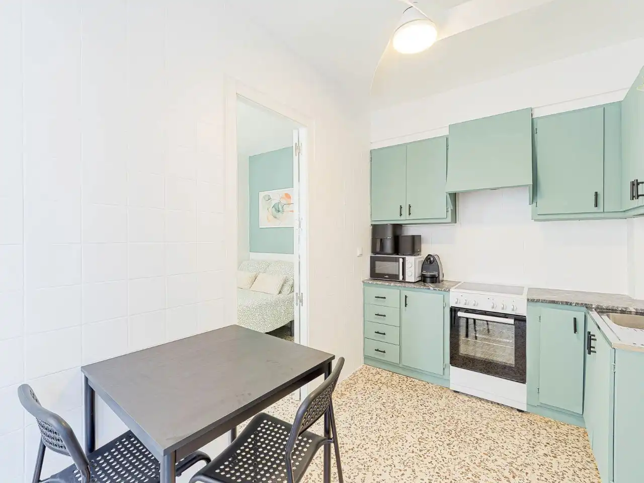 Cocina de Piso para compartir en Playa del Cura