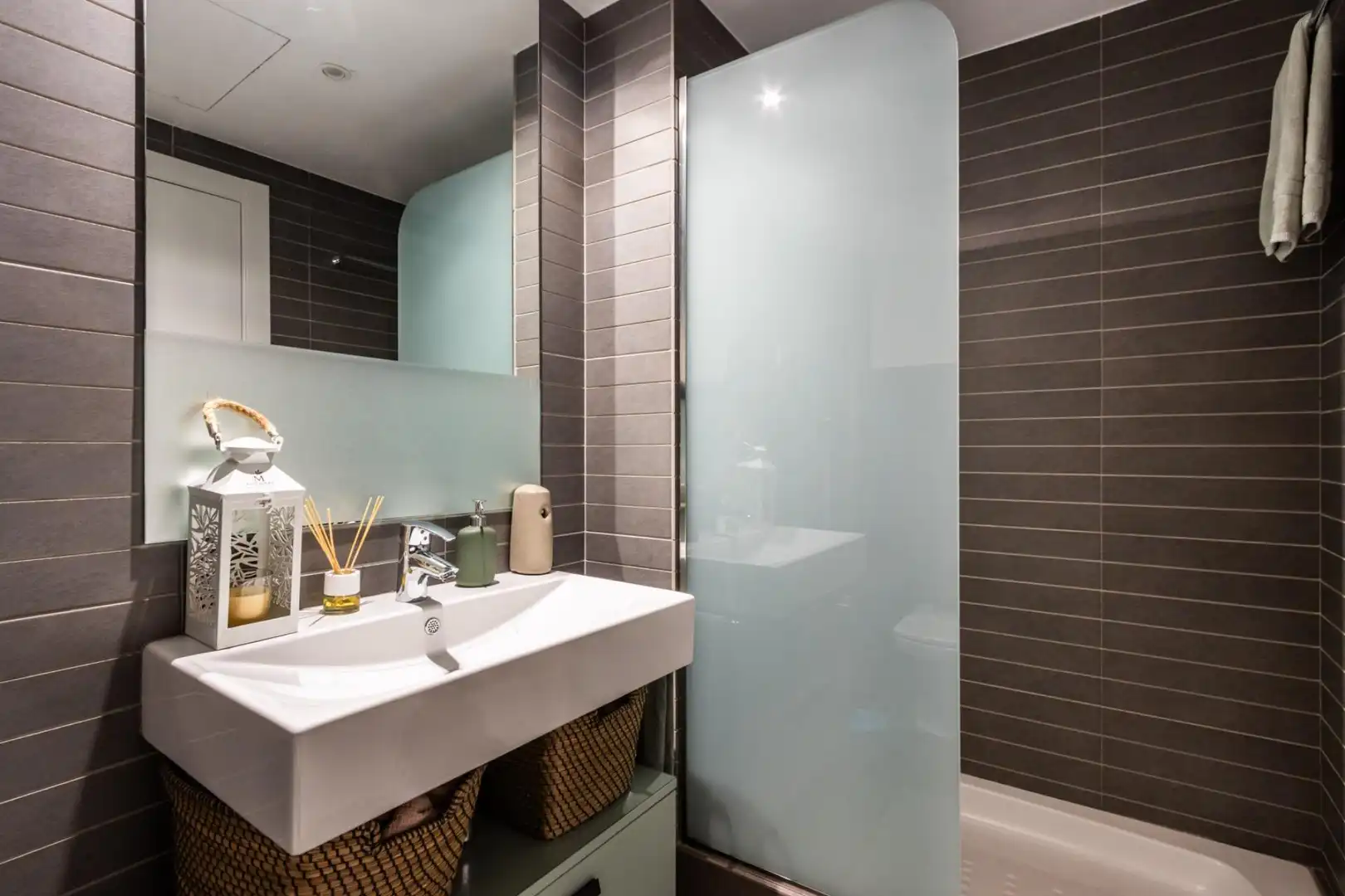 Baño de Ático en venta en Sabadell con Aire acondicionado, Calefacción y Parquet