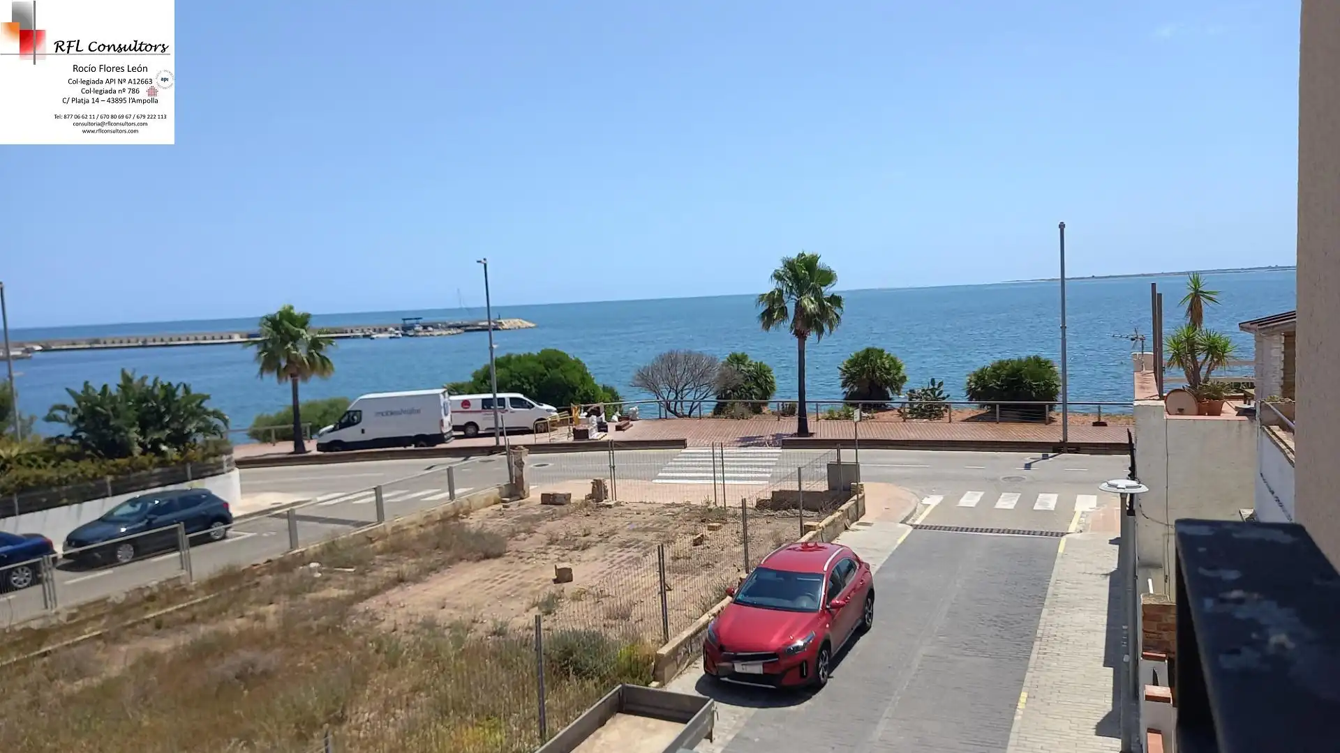 Vista exterior de Apartament en venda en L'Ampolla amb Calefacció i Balcó