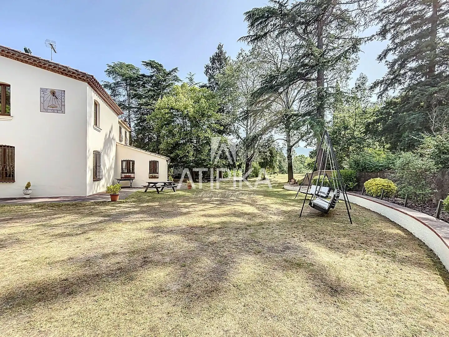 Jardín de Finca rústica en venta en Vallgorguina con Calefacción, Parquet y Trastero
