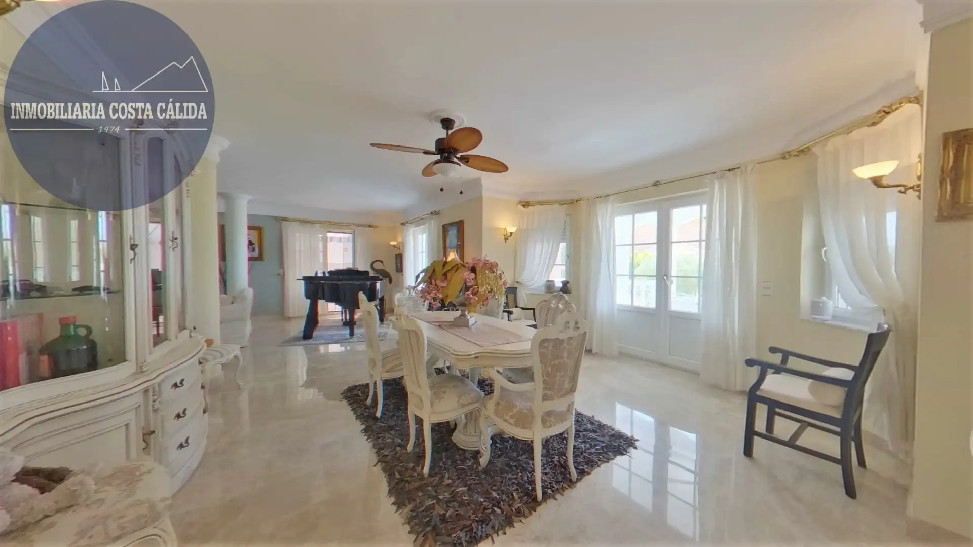 Dining room of Houses for sale in Águilas  with Air Conditioner, Heating and Private garden