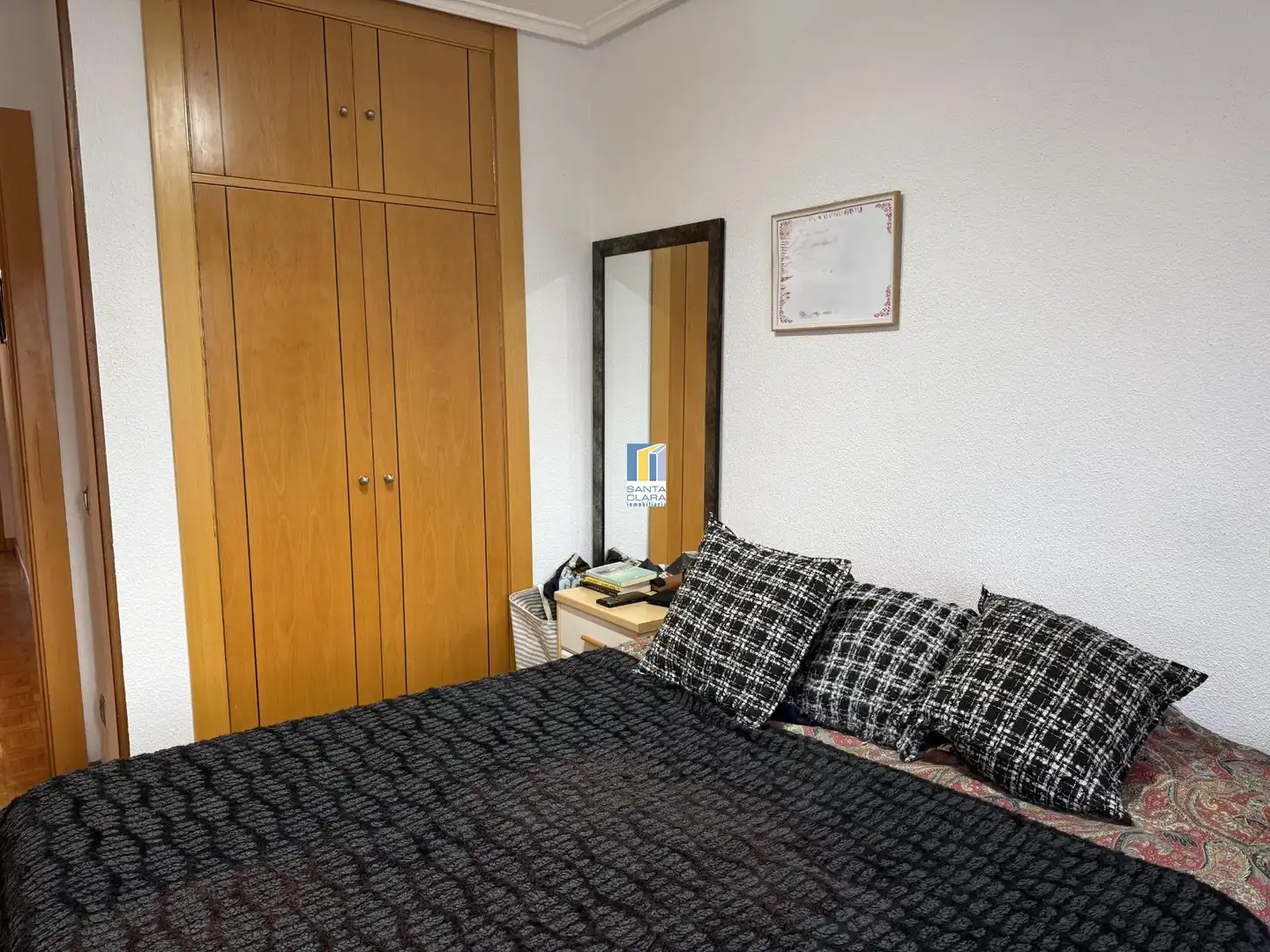Bedroom of Flat for sale in Zamora Capital   with Parquet flooring, Terrace and Balcony