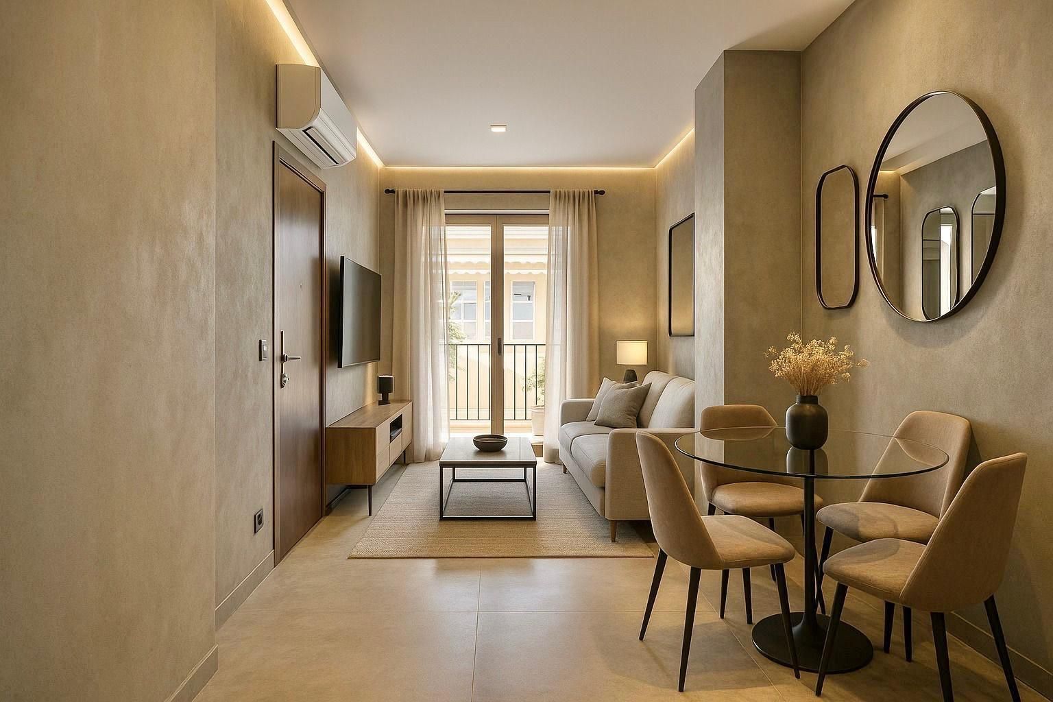 Sala de estar de Ático en venta en Fuengirola con Terraza