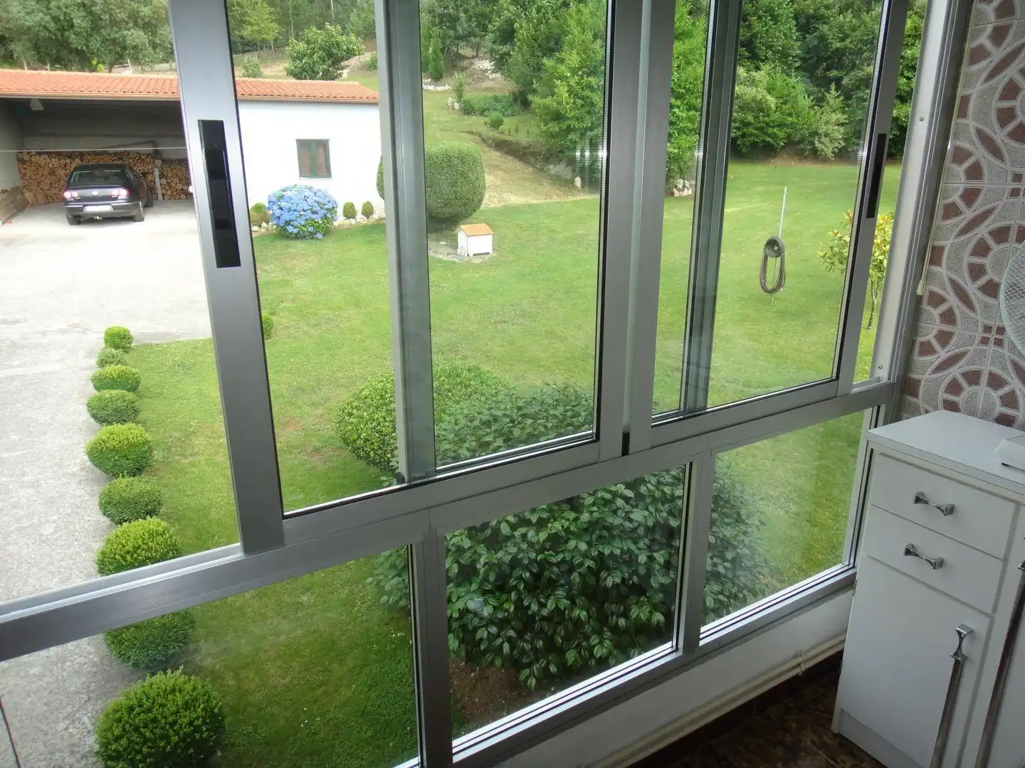 Jardín de Casa o chalet en venta en Ordes con Terraza, Trastero y Amueblado