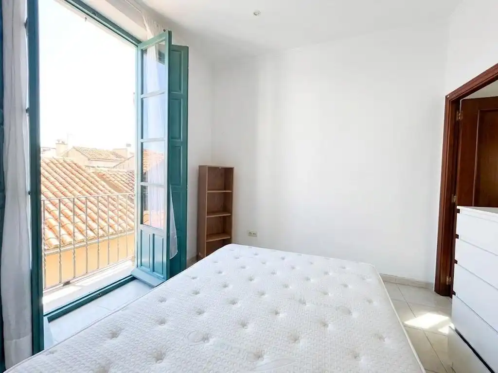 Bedroom of Apartments for sale in Málaga  with Terrace, Furnished and Balcony