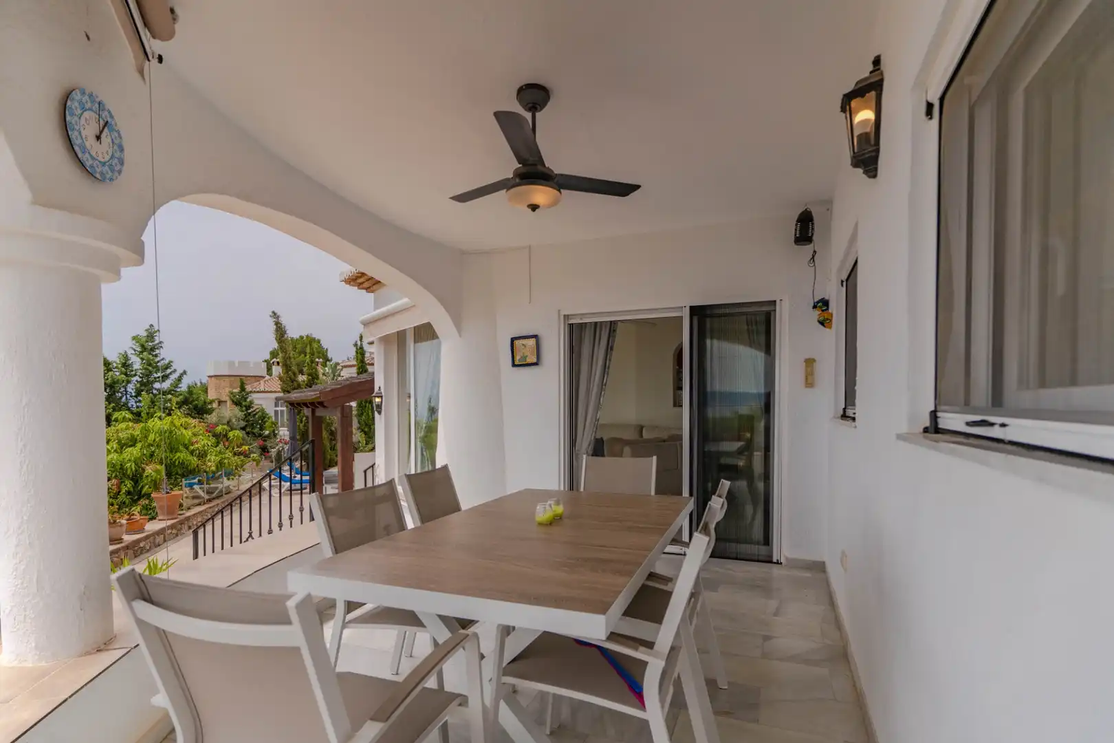 Terrassa de Casa o xalet en venda en Salobreña amb Aire condicionat, Calefacció i Jardí privat