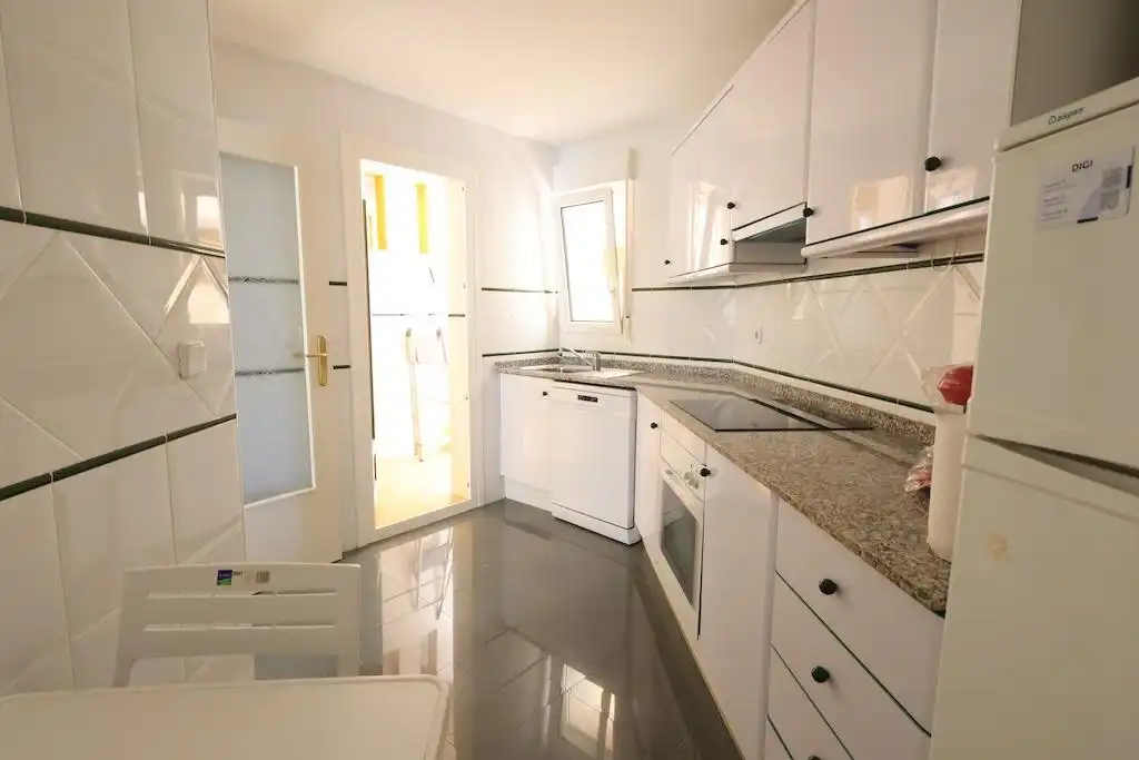 Cocina de Planta baja de alquiler en Orihuela con Aire acondicionado, Jardín privado y Terraza