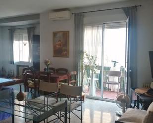 Dining room of Flat for sale in  Sevilla Capital  with Air Conditioner, Heating and Terrace