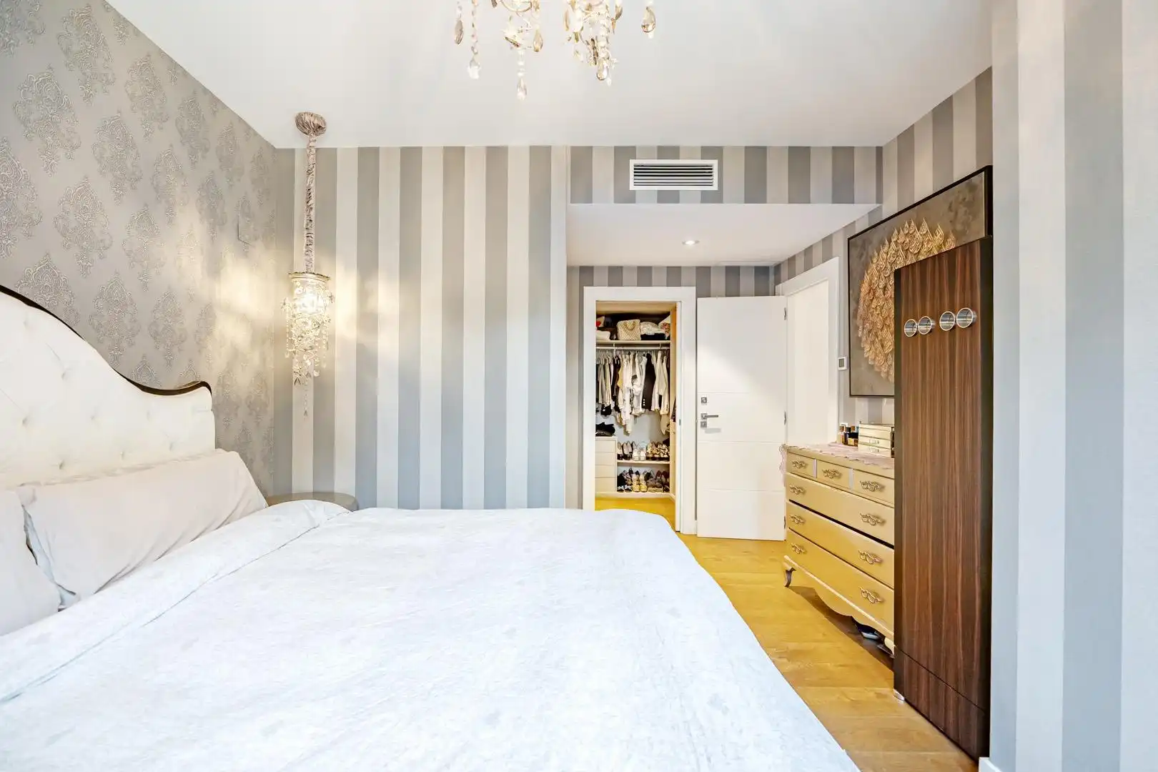 Bedroom of Ground floor for rent in Madrid  with Air Conditioner, Heating and Terrace