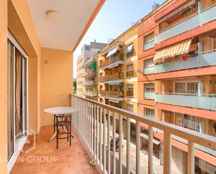 Balcony of Flat for sale in Vilanova i la Geltrú  with Air Conditioner, Heating and Storage room