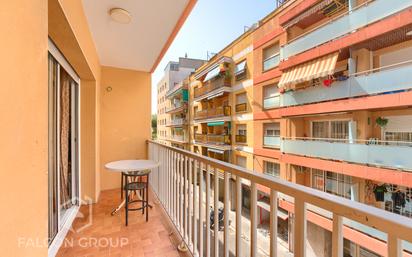 Balcony of Flat for sale in Vilanova i la Geltrú  with Air Conditioner, Heating and Storage room