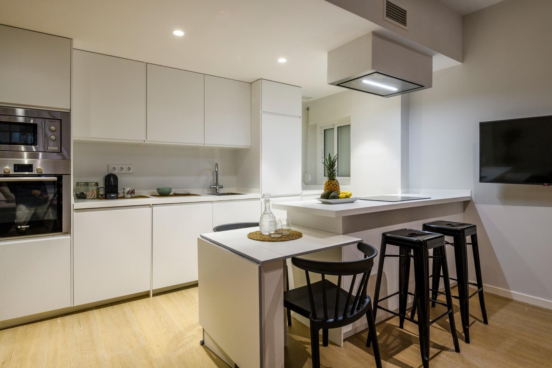 Cocina de Apartamento en venta en  Murcia Capital con Aire acondicionado