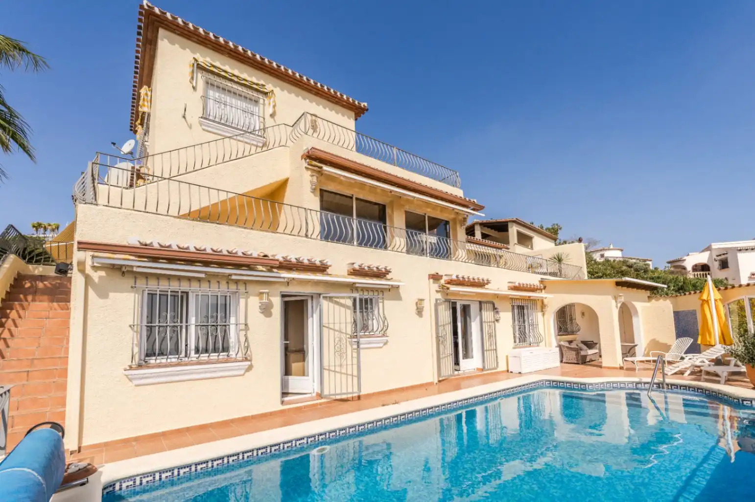 Exterior view of Houses for sale in Dénia  with Air Conditioner, Heating and Private garden