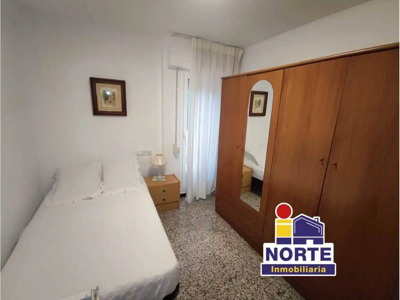 Bedroom of Flat for sale in Alcoy / Alcoi  with Air Conditioner and Furnished
