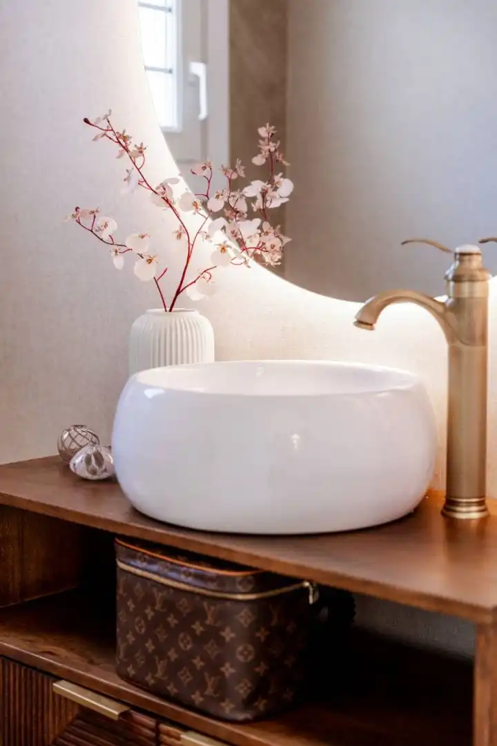 Baño de Casa o chalet de alquiler en Estepona con Aire acondicionado, Jardín privado y Terraza