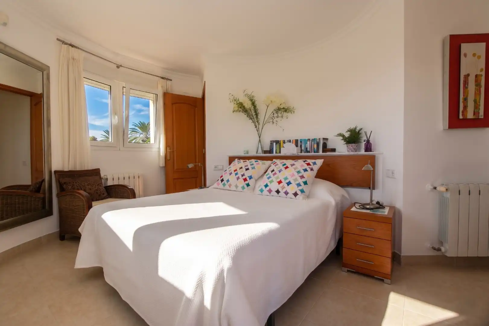 Dormitori de Casa o xalet en venda en Calpe / Calp amb Aire condicionat, Calefacció i Jardí privat