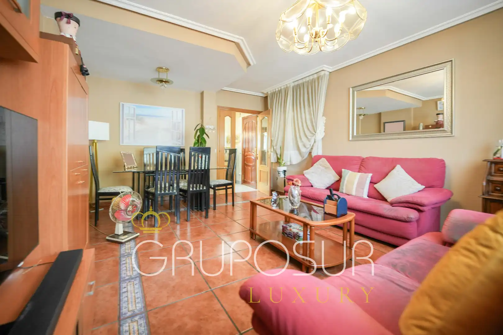 Sala de estar de Casa adosada en venta en La Flecha - Monasterio del Prado