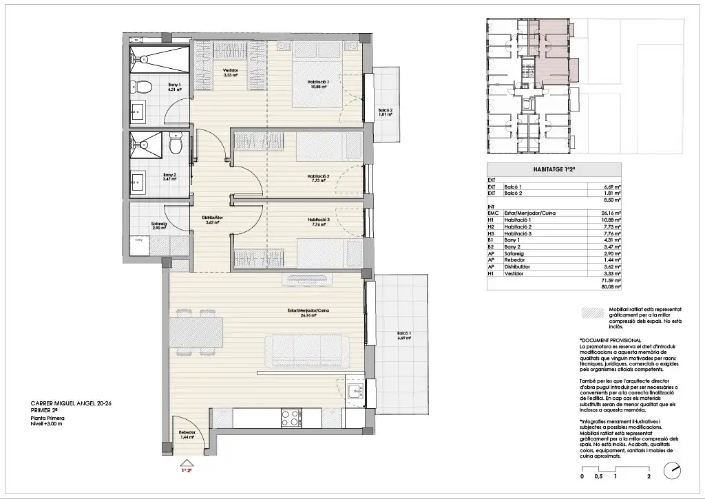 Piso con ascensor en venta en Carrer de Miquel Àngel 14, imagen 12