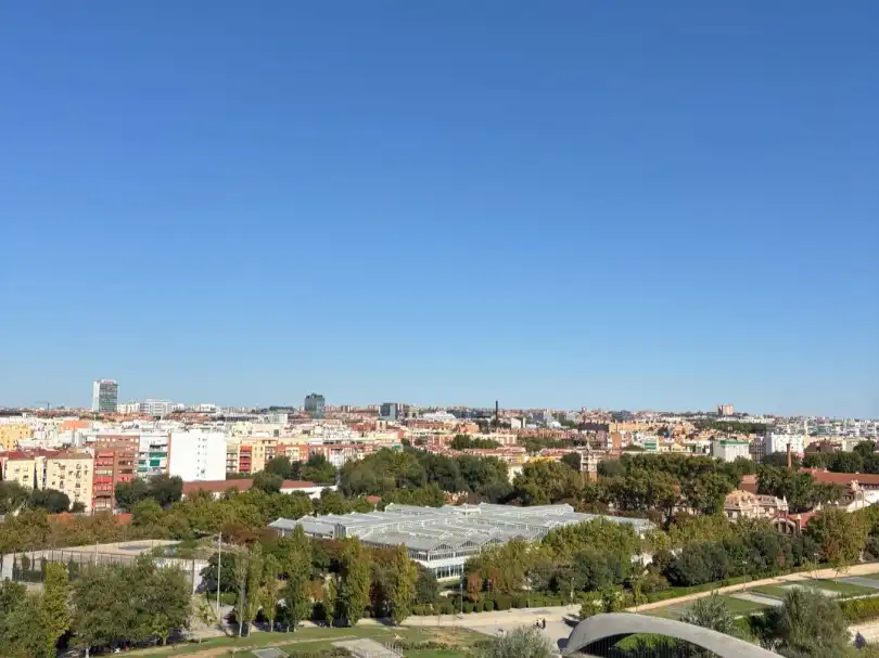 Außenansicht von Wohnung zur untervermieten in Madrid mit Klimaanlage, Heizung und Parkett