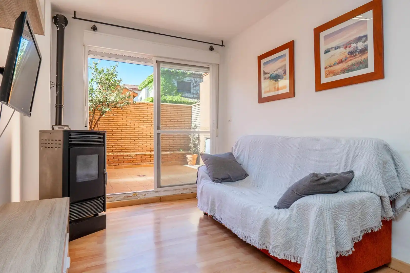 Wohnzimmer von Wohnung zum Verkauf in La Zubia mit Heizung und Terrasse