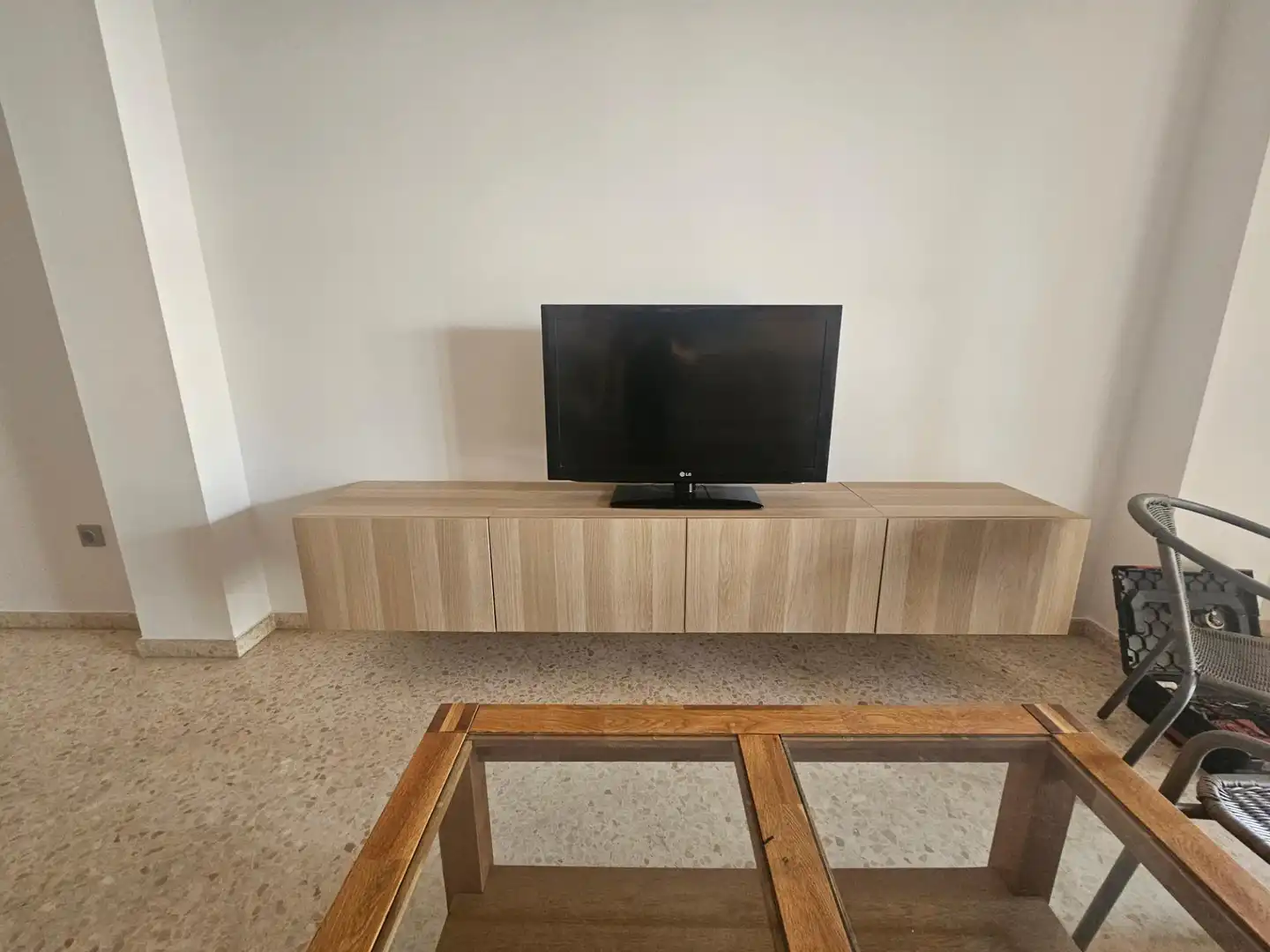 Wohnzimmer von Wohnung zur Miete in Dos Hermanas mit Klimaanlage, Terrasse und Möbliert