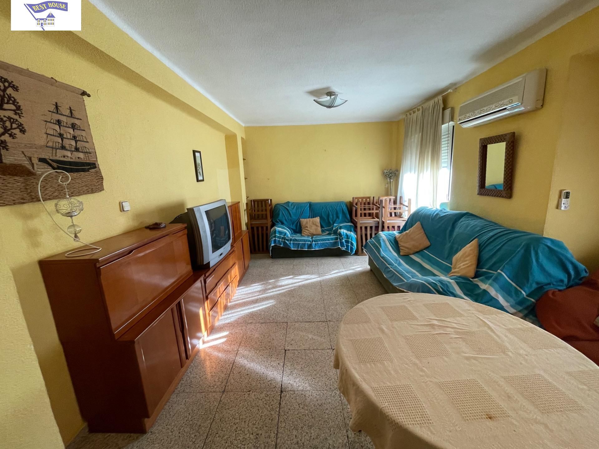 Living room of Flat for sale in  Albacete Capital  with Balcony