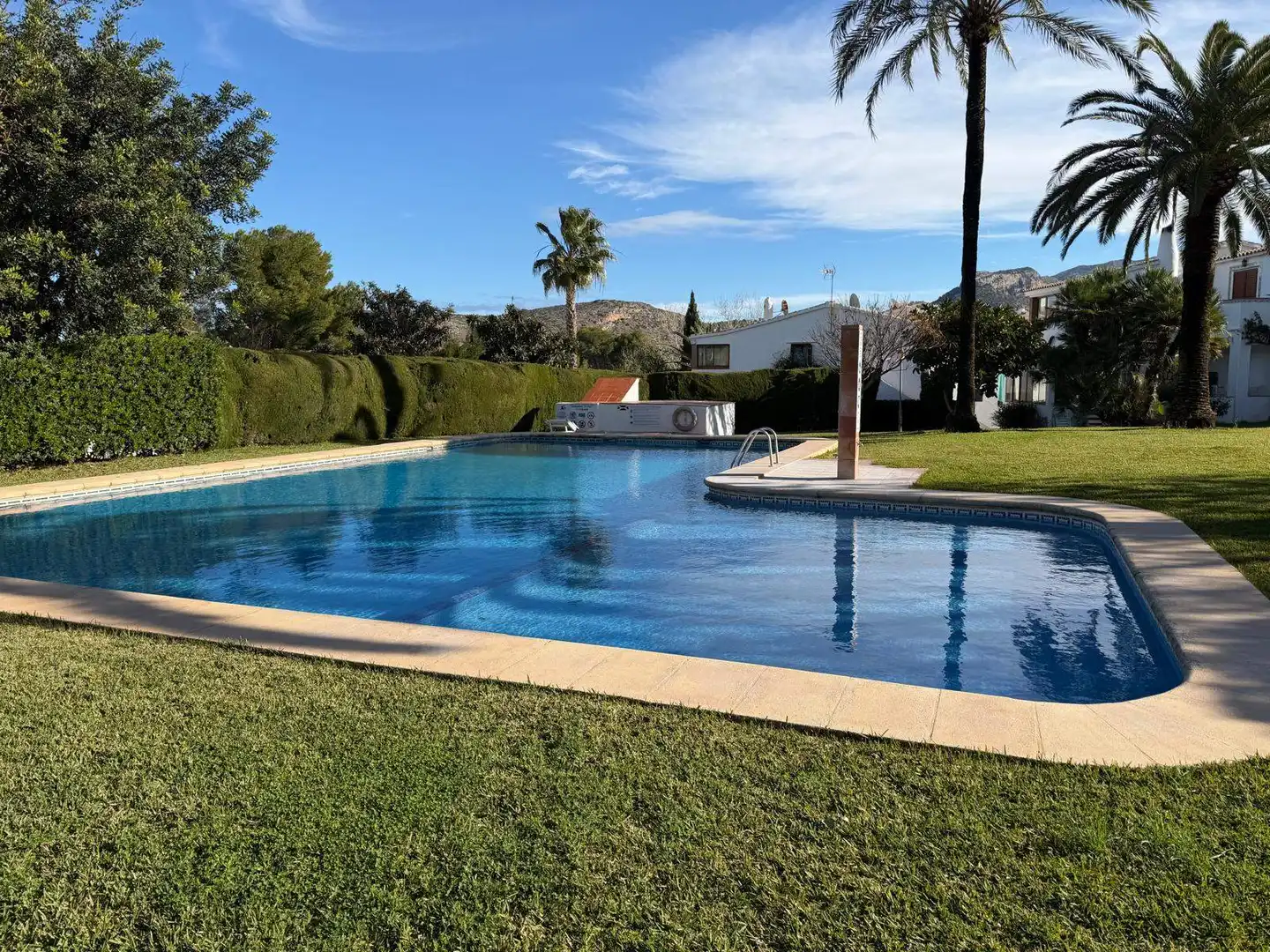Piscina de Apartamento en venta en Pedreguer con Aire acondicionado, Calefacción y Jardín privado