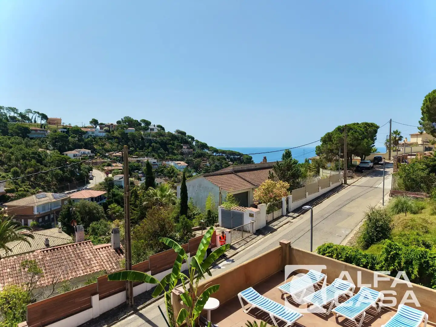 Exterior view of Houses for sale in Lloret de Mar  with Heating, Terrace and Storage room