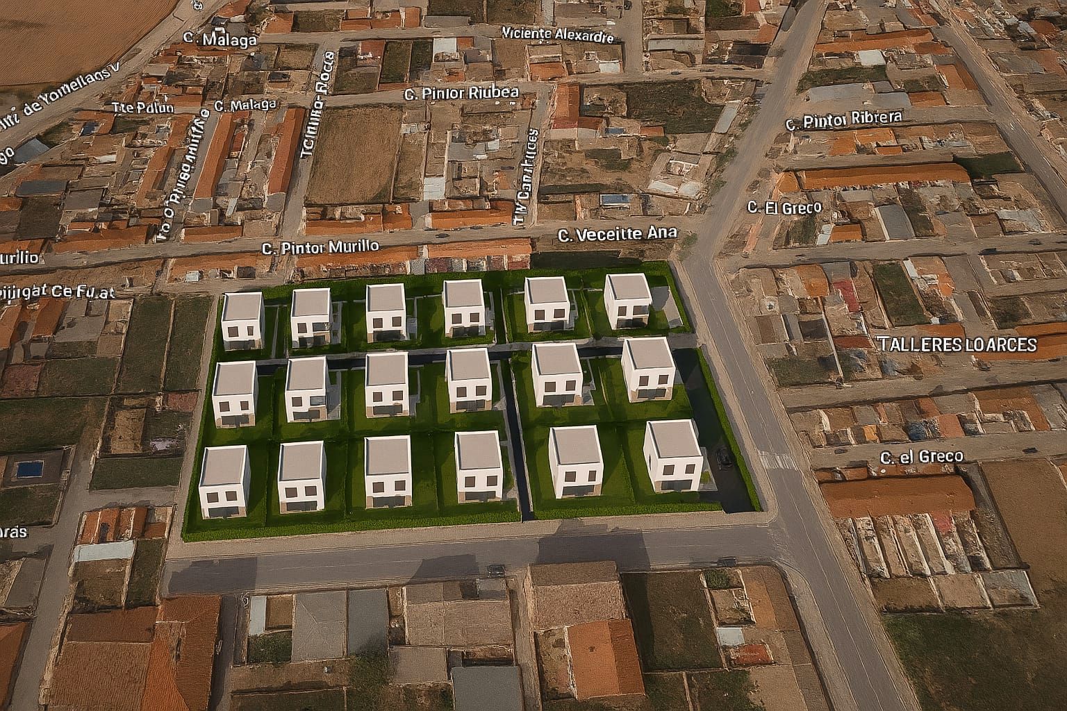 Exterior view of Residential for sale in Villafranca de los Caballeros