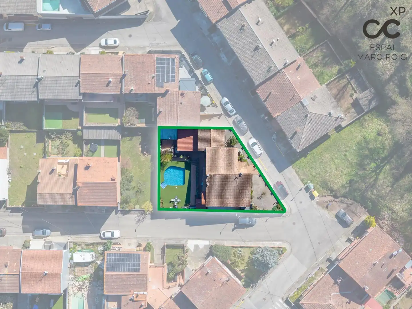 Vista exterior de Casa o chalet en venta en Olot con Calefacción, Jardín privado y Parquet