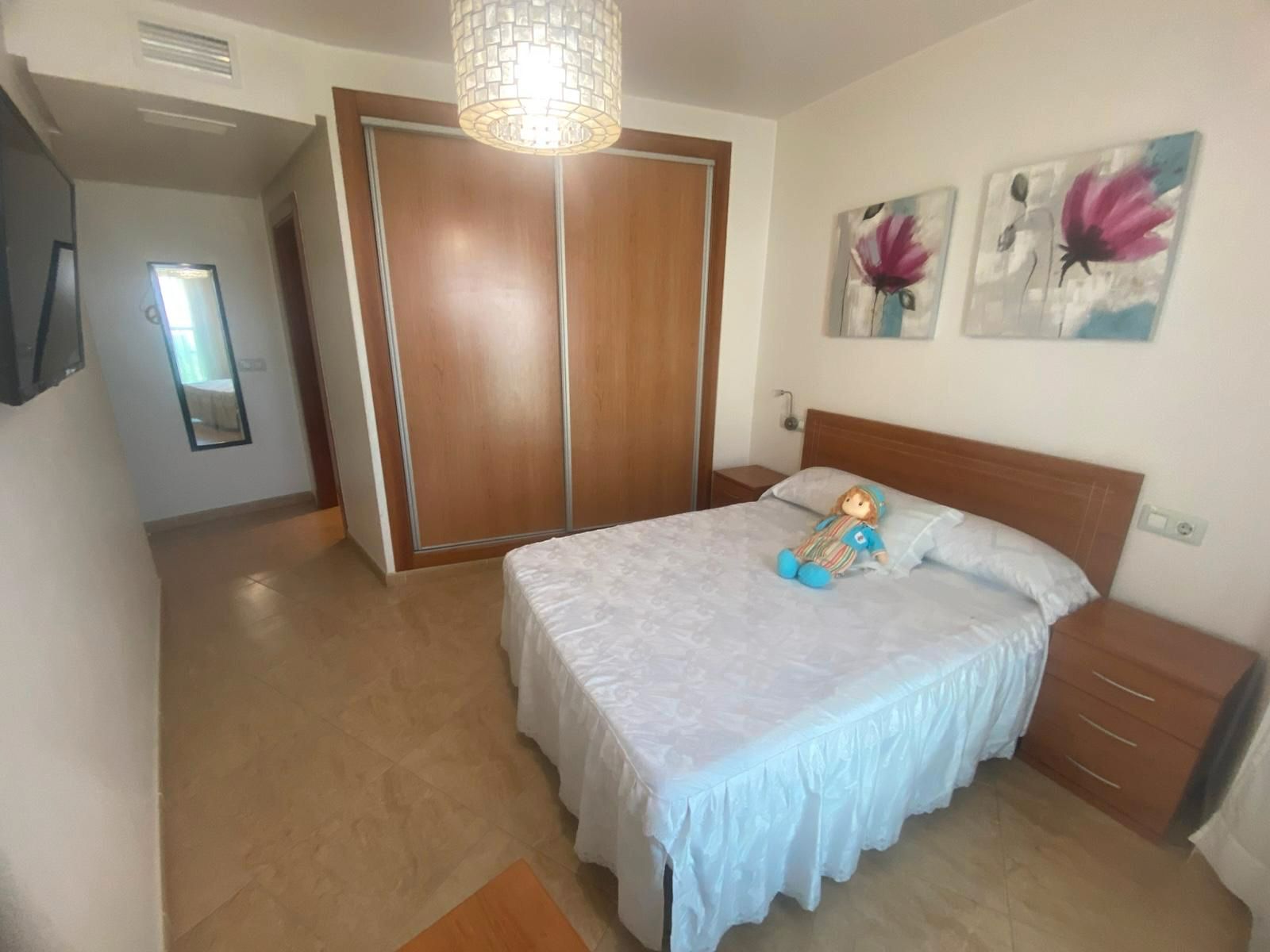Bedroom of Flat for sale in  Murcia Capital  with Air Conditioner, Storage room and Furnished