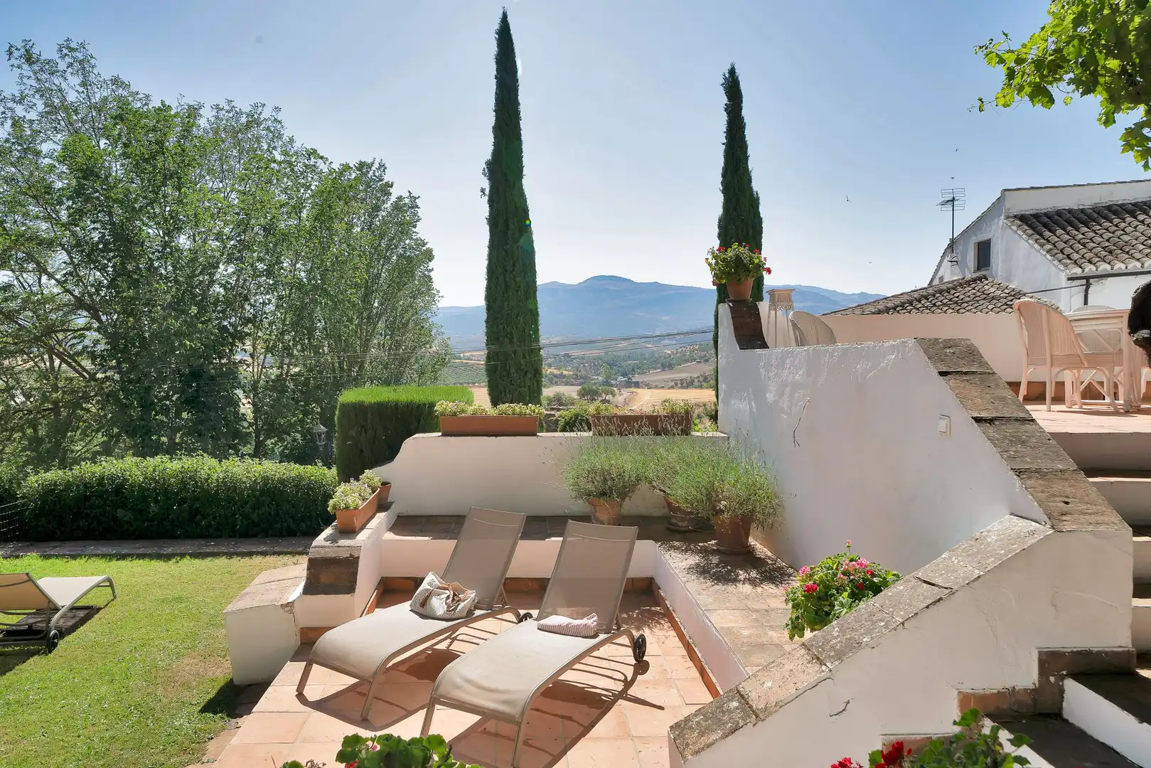 Terraza de Casa o chalet en venta en Ronda con Calefacción, Jardín privado y Terraza