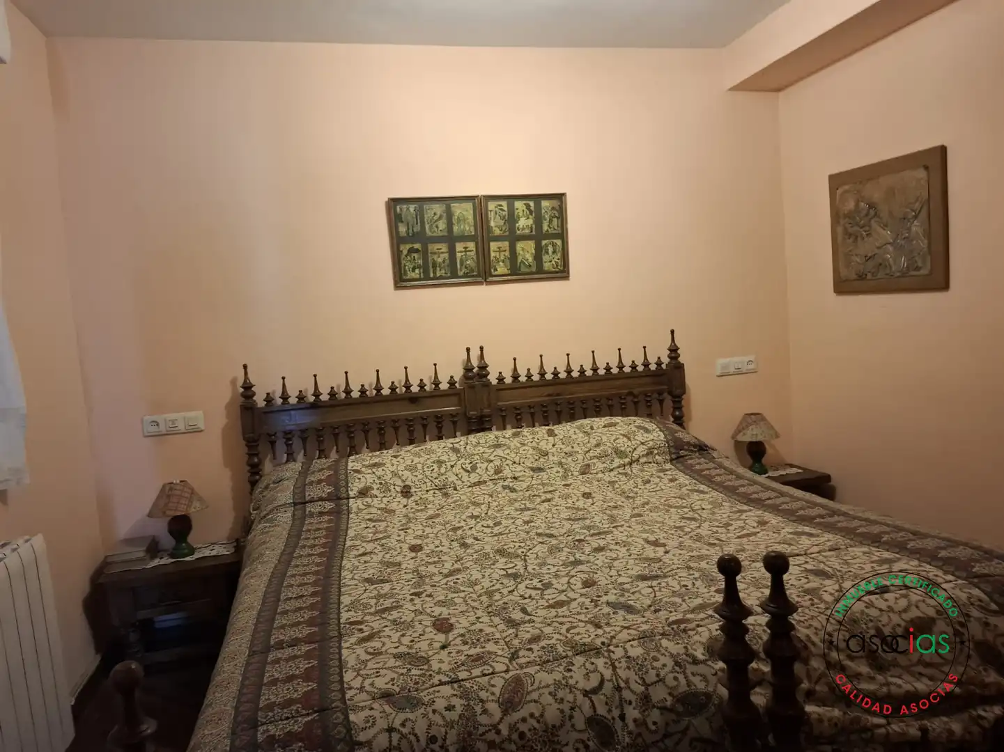 Dormitori de Pis en venda en Gijón  amb Calefacció, Parquet i Terrassa