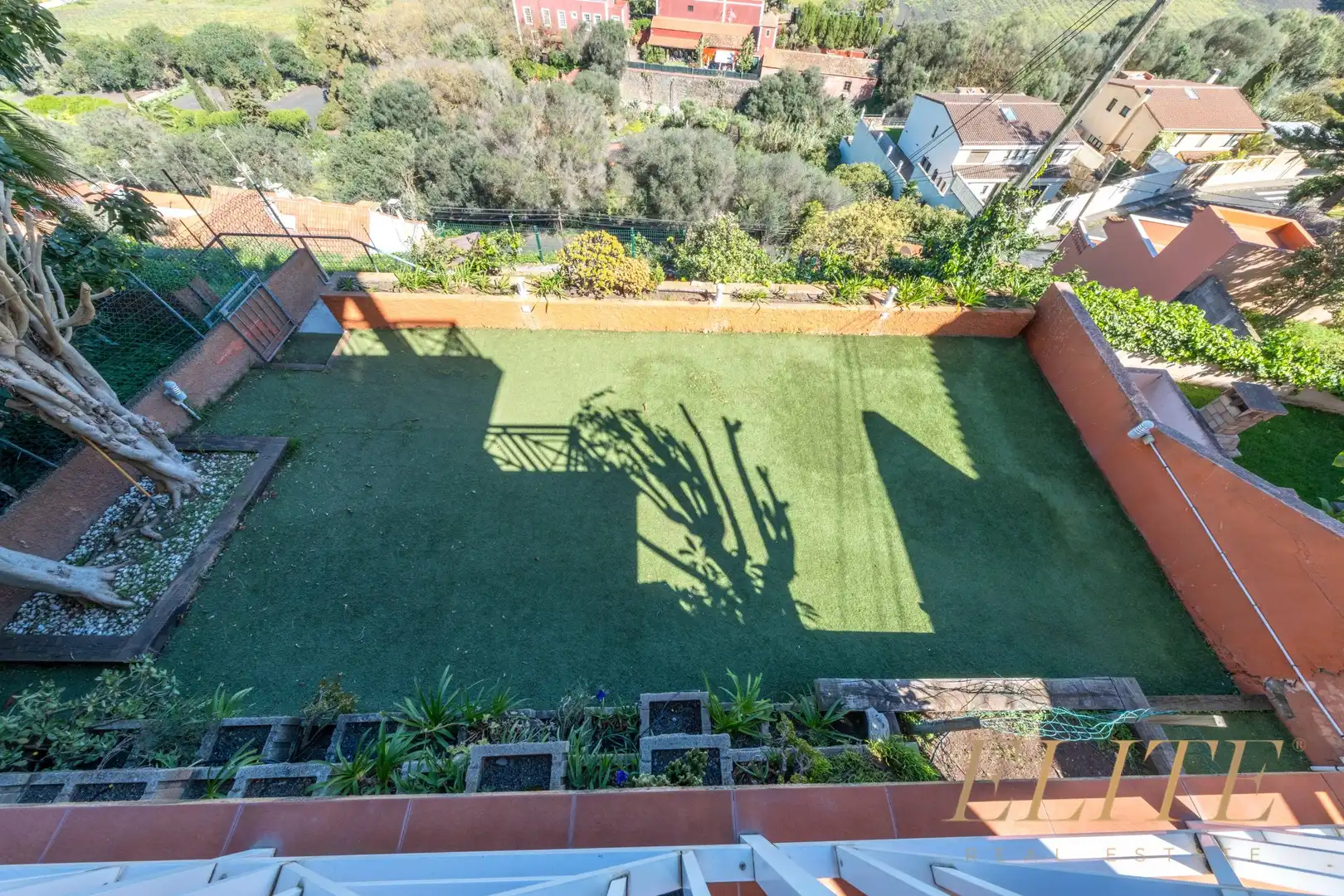Garten von Einfamilien-Reihenhaus zum Verkauf in Santa Brígida mit Parkett