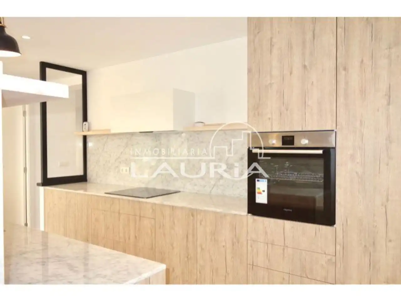 Cocina de Piso de alquiler en Valencia con Aire acondicionado y Terraza