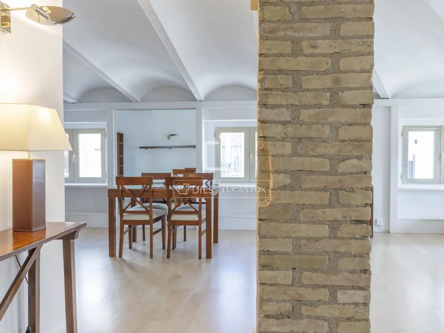 Comedor de Piso de alquiler en Valencia con Aire acondicionado, Calefacción y Parquet