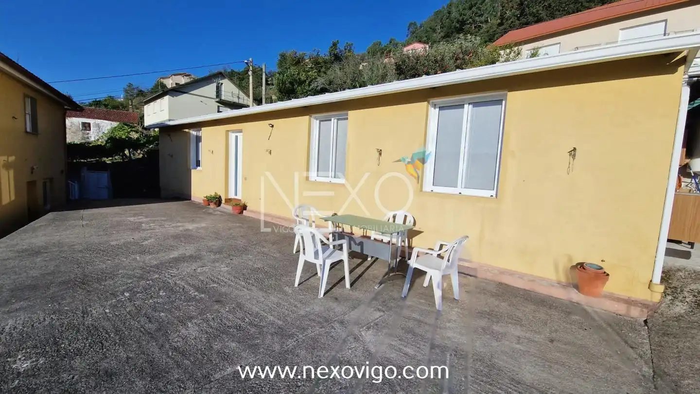 Vista exterior de Casa o chalet en venta en Moaña con Jardín privado, Terraza y Trastero