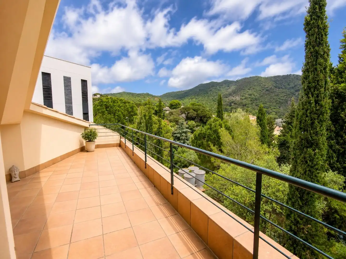 Terrassa de Casa o xalet en venda en Teià amb Aire condicionat, Calefacció i Jardí privat