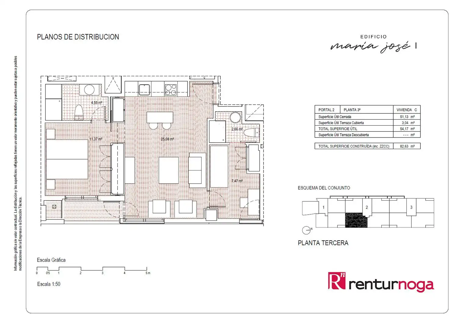 Apartament de lloguer a Calle Huestes, 3, La Buhaira