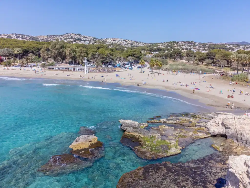 Exterior view of Houses for sale in Moraira  with Air Conditioner, Swimming Pool and Oven