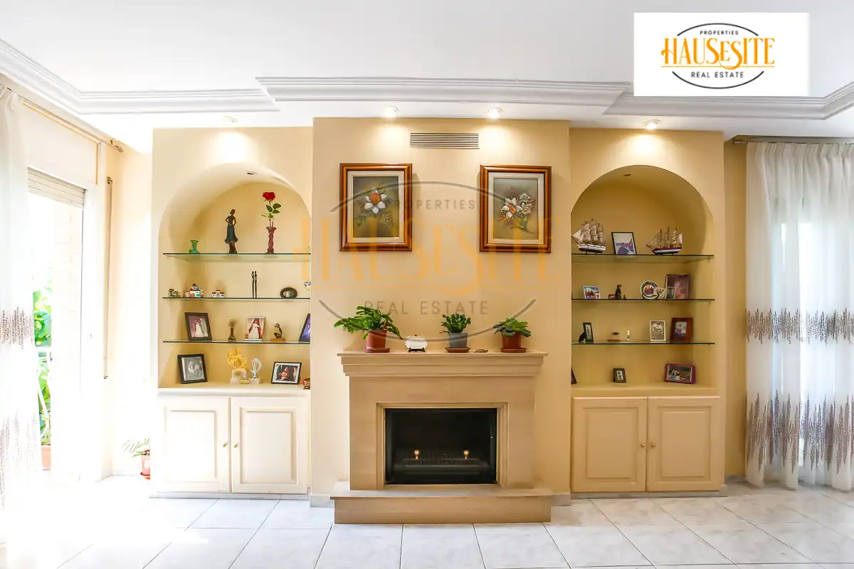Living room of Houses for sale in Vilanova i la Geltrú  with Heating, Terrace and Balcony