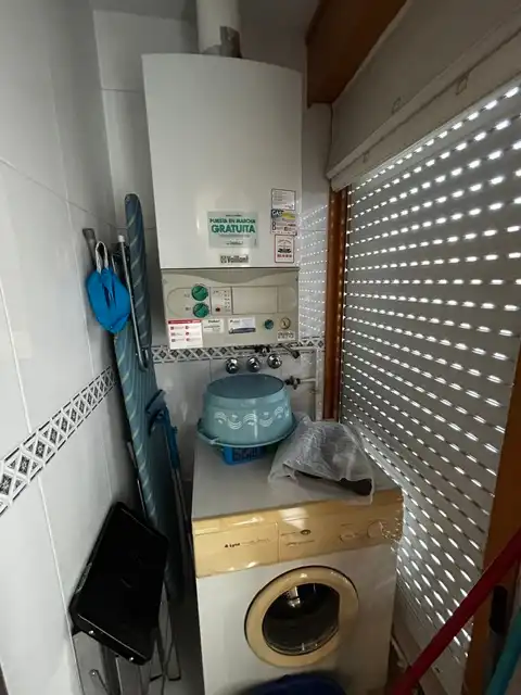 Kitchen of Flat for sale in Vilagarcía de Arousa  with Parquet flooring, Storage room and Furnished