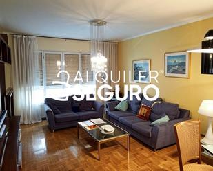 Living room of Flat to rent in  Murcia Capital  with Heating, Terrace and Furnished