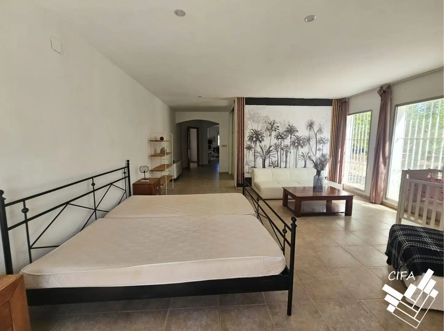 Living room of Houses for sale in Càlig  with Air Conditioner, Private garden and Furnished