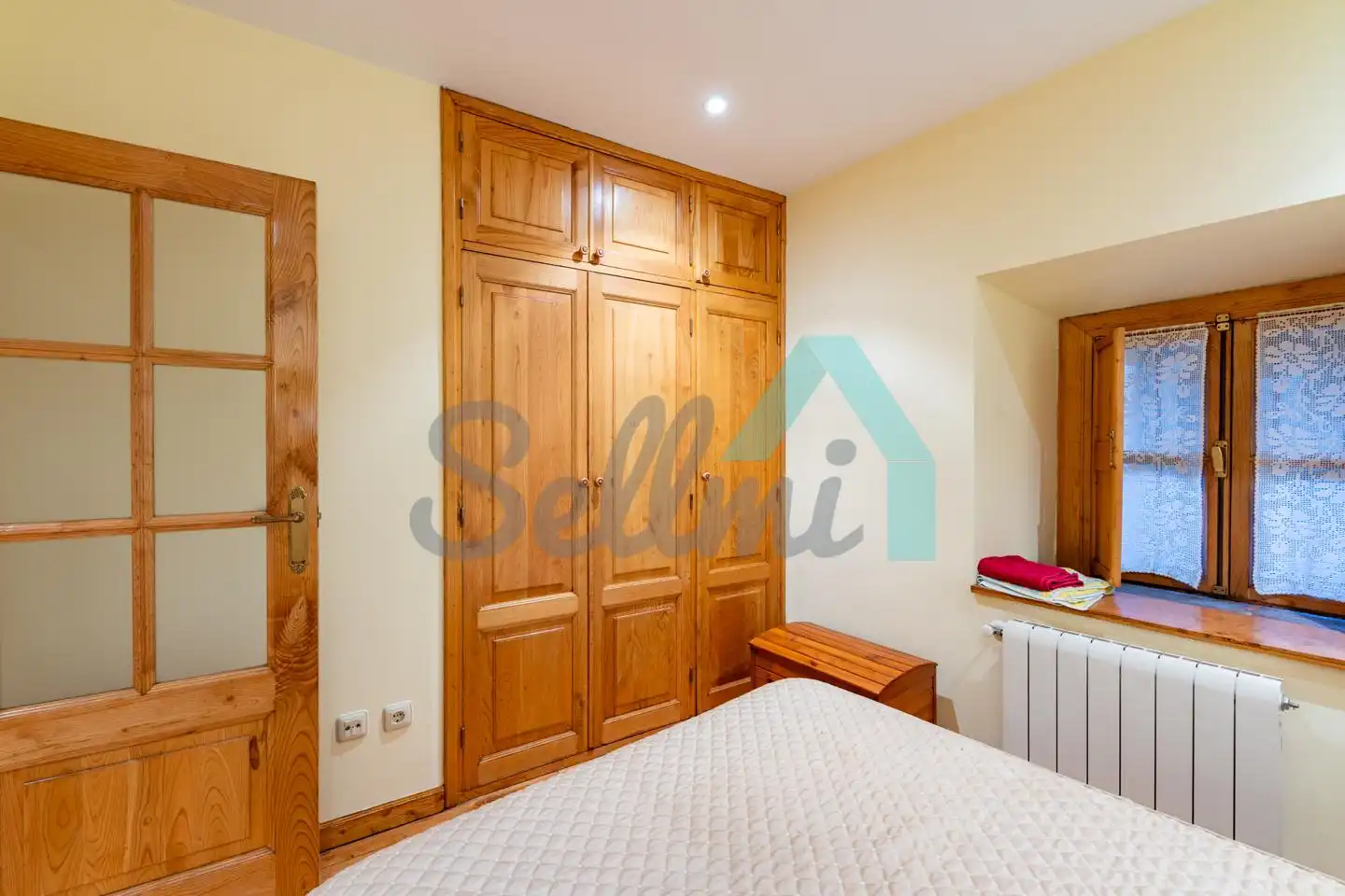 Bedroom of Flat for sale in Oviedo   with Heating, Parquet flooring and Terrace