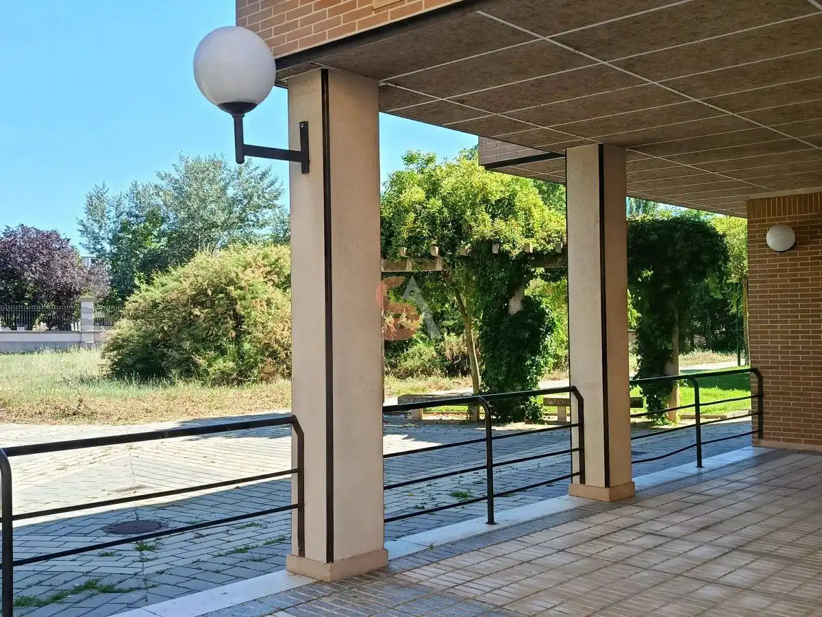Terrace of Flat for rent in Valladolid  with Heating, Terrace and Storage room